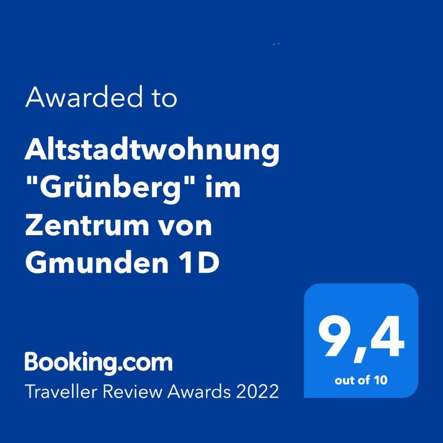 Altstadtwohnungen "Grunberg 1D" & "Gmunden 3D Mit Seeblick" Im Zentrum Von Gmunden Exterior foto